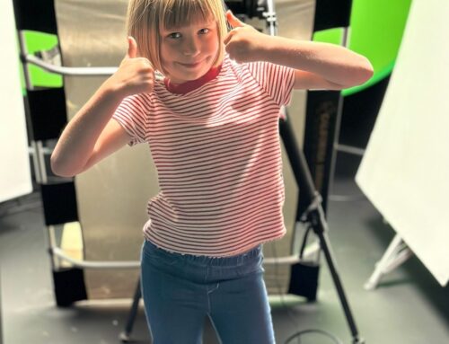 Lottie on Set